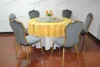 Elegant and nice look,round tables and grey chair ,table and chair modern for restaurant YC-TC01
