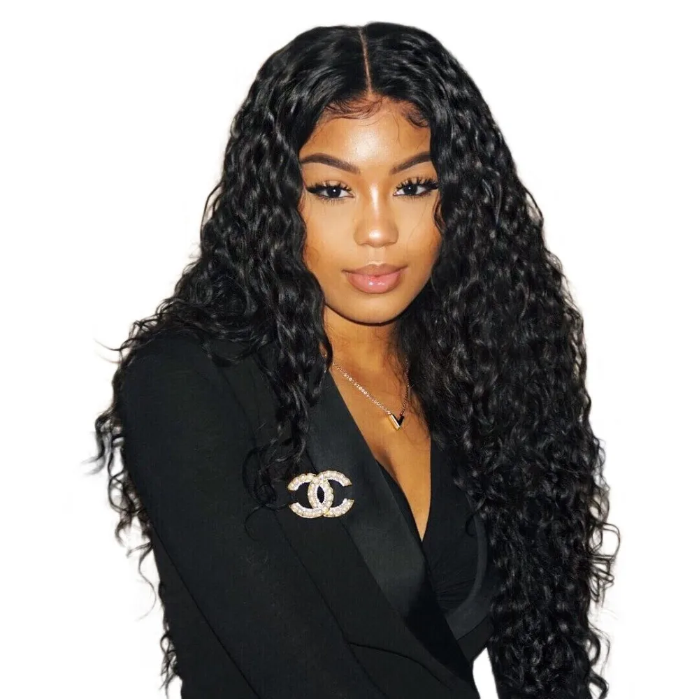 

Teaira Style Gorgeous Long wet and wavy virgin remy brazilian human hair full lace wigs