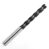 TG high carbon steel three point round shank wood drill bits for wood drilling
