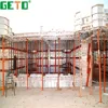 Accurate connection compound wall construction building structural materials