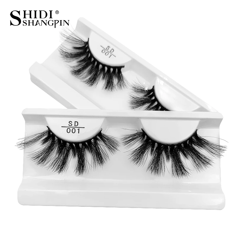 

25mm Lashes Mink Eyelashes Thick Fake 3D Mink Lashes Winged False Eyelashes 25mm Makeup Faux Cils