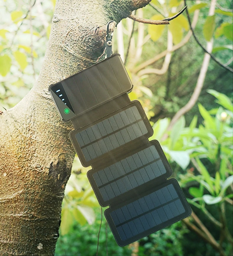

2019 Outdoors Waterproof Solar Power Bank Charging Mobile Phone 10000Mah Solar Power Bank, N/a
