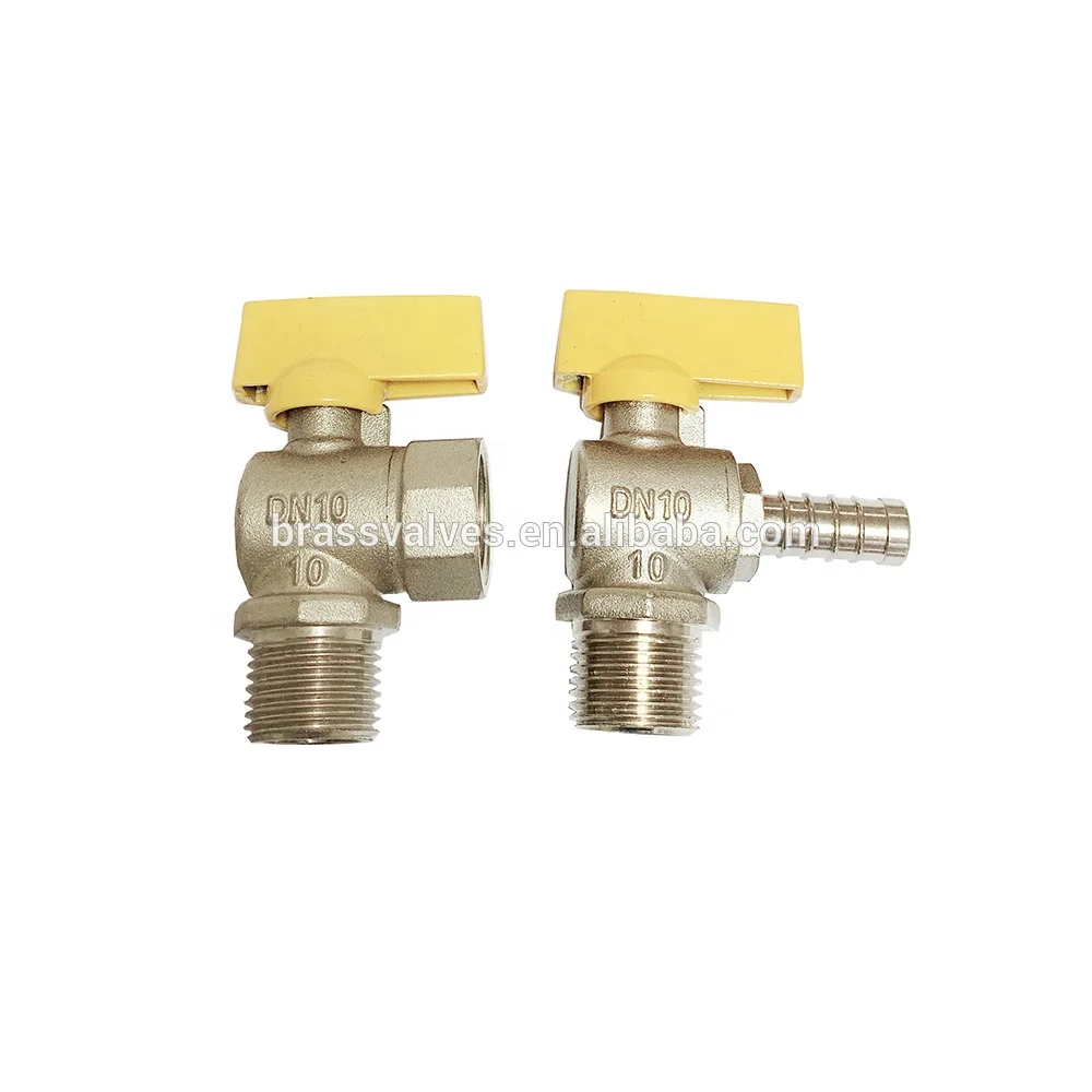 
brass gas ball valve with butterfly handle, EN331 standard 