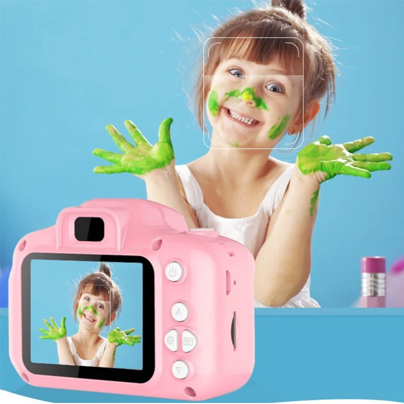 

HD 2.0 Inches Screen 8.0MP Kids Video Digital Cameras Shockproof Children Selfie Toy Camera for Age 3 ~14