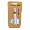 Soshine ST3 100lm mini key chain flashlight with laser engraving platinum pen led flashlight key cap (1x AAA battery)