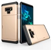 Credit card shockproof case back cover for Samsung Galaxy Note 9