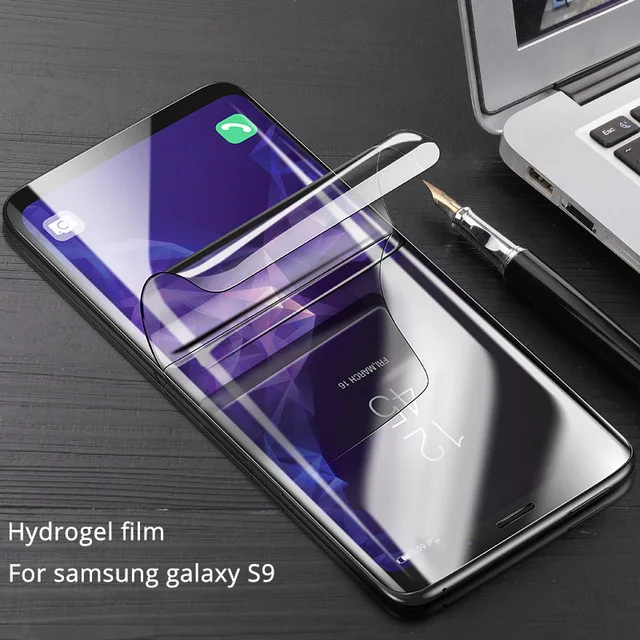 

2019 hydrogel screen film for S10 plus e roll 3d hd clear hydrogel liquid screen protector for samsung s8 s9 plus note 9, Crystal clear