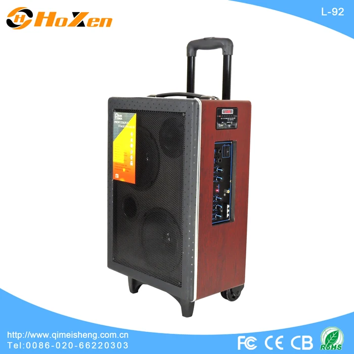 Professional Active Speaker Box With Wheels And Trolley Buy Active