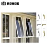 Rongo standard bathroom large top awning window bottom fixed windows