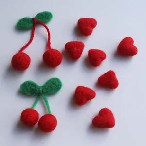 Custom Promotion Kids School Supplies 100% Felt wool Souvenirs Felted Toys