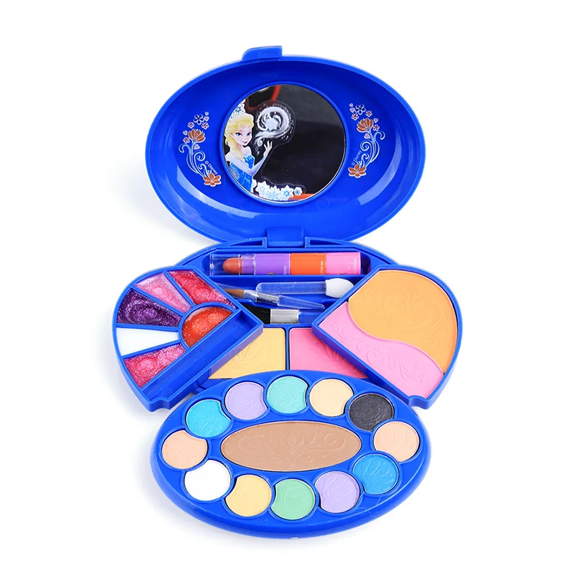 
Disney Frozen foldable Case Toy Make Up set Kit, gift set, Safe, Non-Toxic, Washable, Formulated for Children 