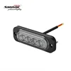 Sanmak Lighthead SAE R65 R10 12w Police LED Super Slim Warning Orange Strobe Lights for Truck Emergency Vehicles