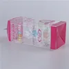 OEM transparent PET folding packaging hard plastic box