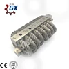 Stainless steel wire rope shock absorber