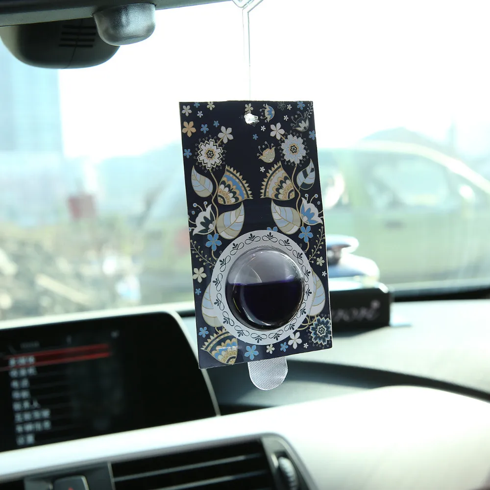 Round Customized Car Air Freshener Membrane Hanging Air Freshener Buy