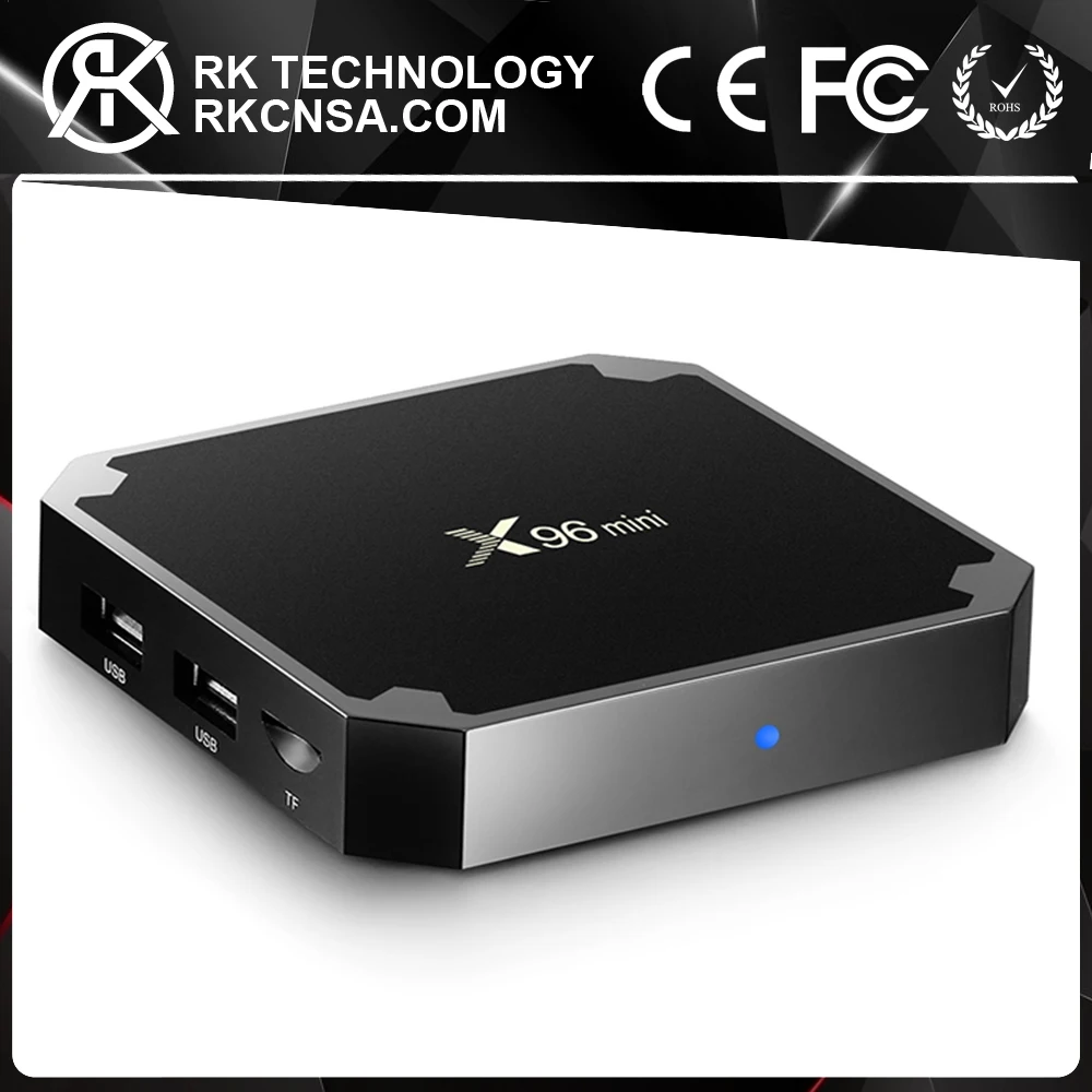 

RK Android 7.1.2 2017 Latest Amlogic S905W X96 Mini TV Box 1GB/8GB Cheap Price Promotion Product, N/a