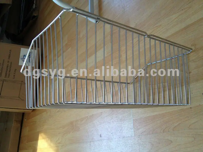 chrome wire mesh storage baskets, View mesh baskets, YINGGUANG Product