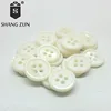 Shirt suit trench coat shell button natural freshwater pearl shell button white thin edge four hole shell button