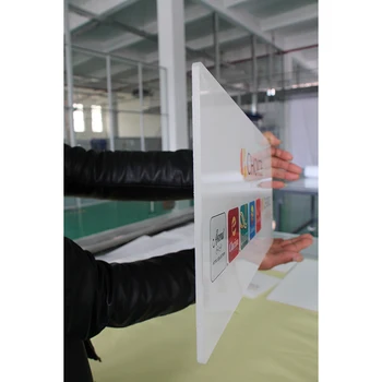 outdoor printing display plastic pvc acrylic sign