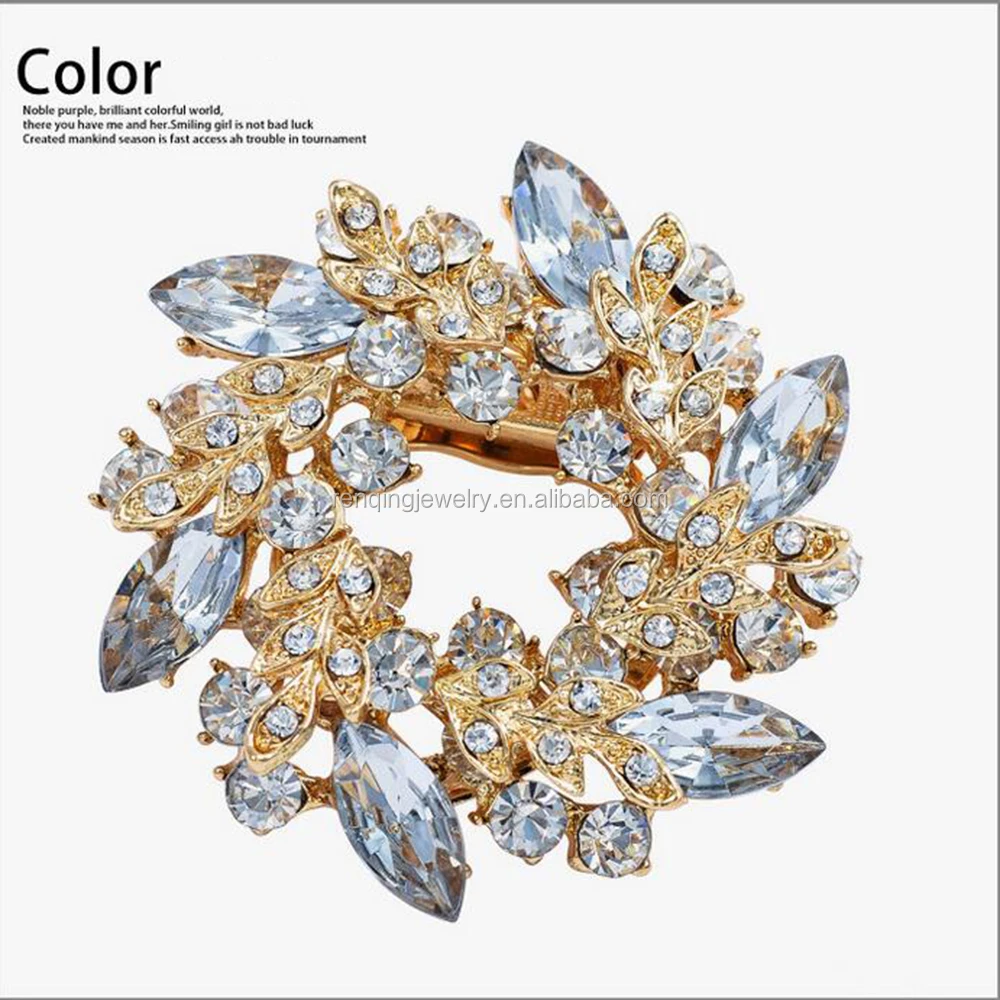 

antique rhinestone acrylic brooch