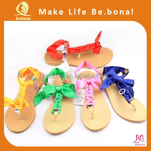 New Arrival Handmade Fashion Thong Sandals Interchangeable Ladies Sandals