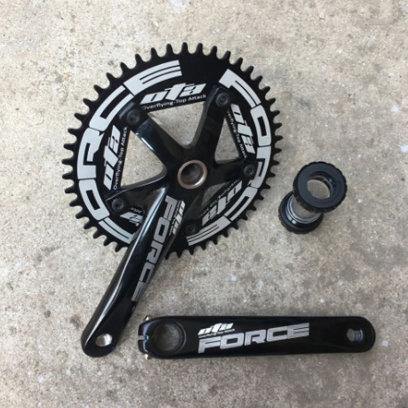 

Integrated Crank for 48T Track Cycle Parts Single Speed CNC OEM Fixed Gear Bicycle Components Fixie Bicycle Crankset, Customer's request