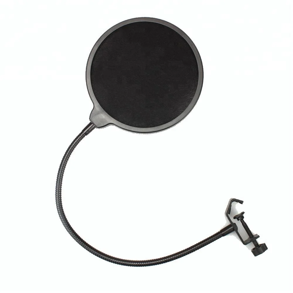 
professional Black Dual Layer microphone pop filter 