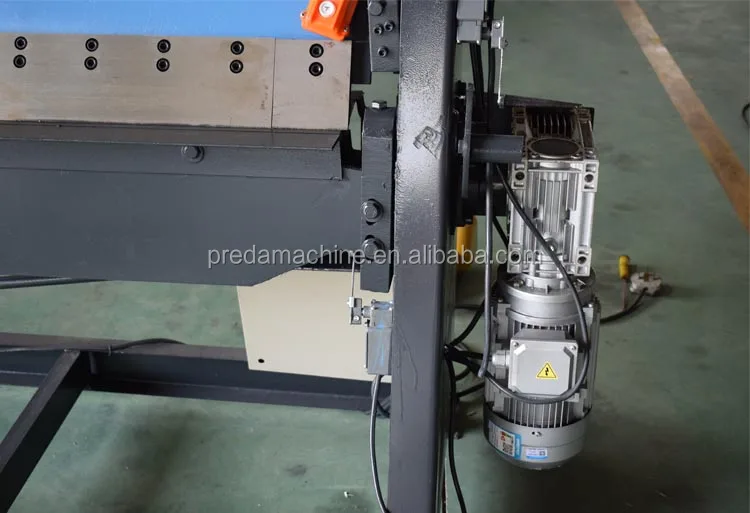 sheet metal folding machine electric sheet folding machine with free parts