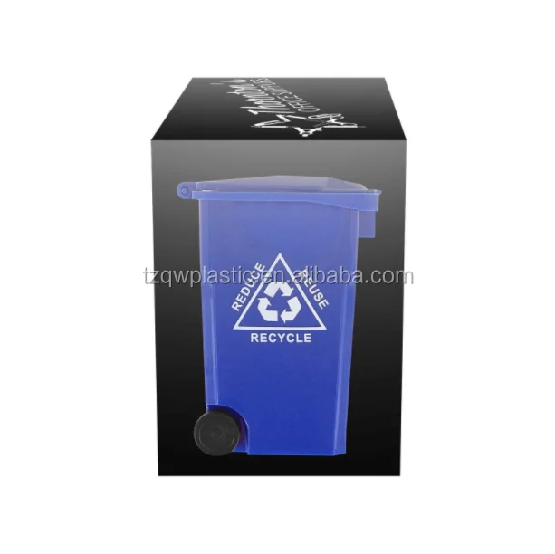 Mini Trash Can Storage Bin Desktop Organizer Pen Pencil Holder SI Mini Trash Can Storage Bin Desktop Organizer Pen Pencil Holder SI