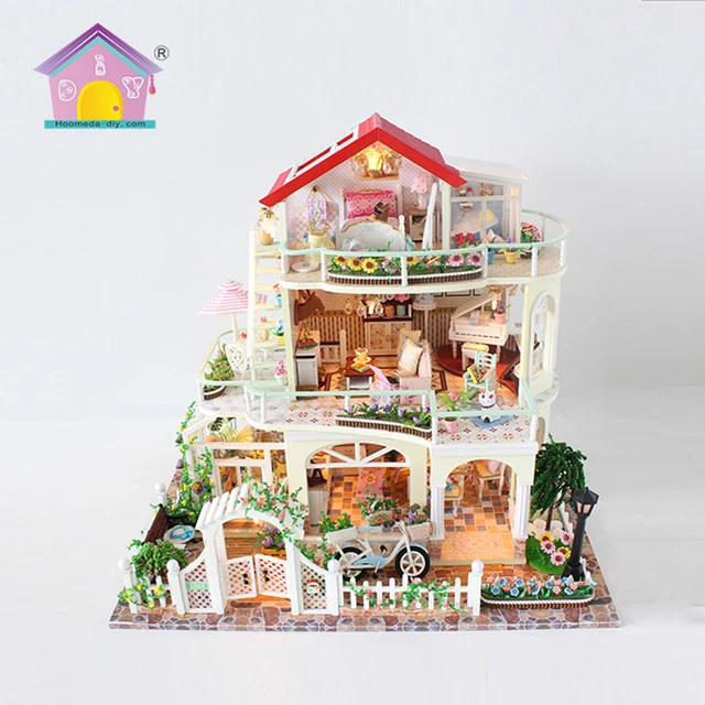 Source New Design Unfinished Wooden Wooden Dollhouse Furniture