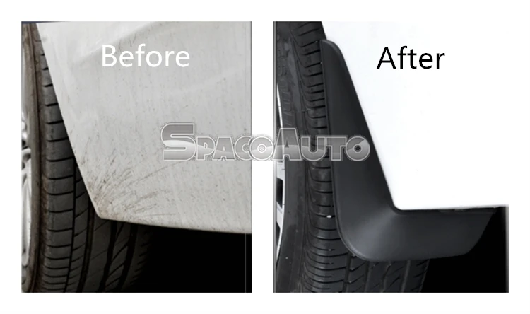 2017 Hot Selling Mud Flap,Plastic Mudguard For Cars MG01B
