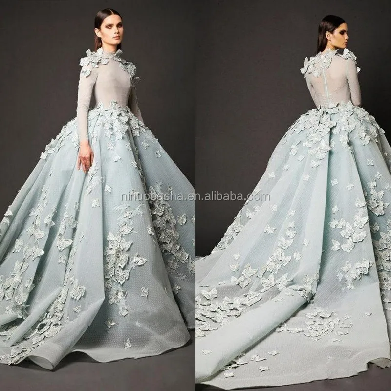 

NW1155 New Design Flowers Wedding Dresses Gorgeous Pleats Bridal Ball Gowns Custom Made