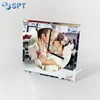 rectangle shape custom sublimation printed Mirror wall clock