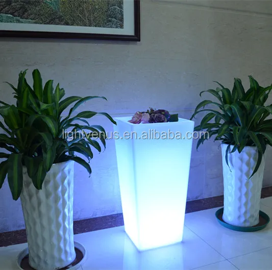 Led bonsai pot/led verlichting plantenbakken/kerst decor voor huis ... Led bonsai pot/led verlichting plantenbakken/kerst decor voor huis ...