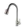 Brass Water Purifier Faucet Pull Out Kitchen Tap Brushed Nickel Kitchen Faucet