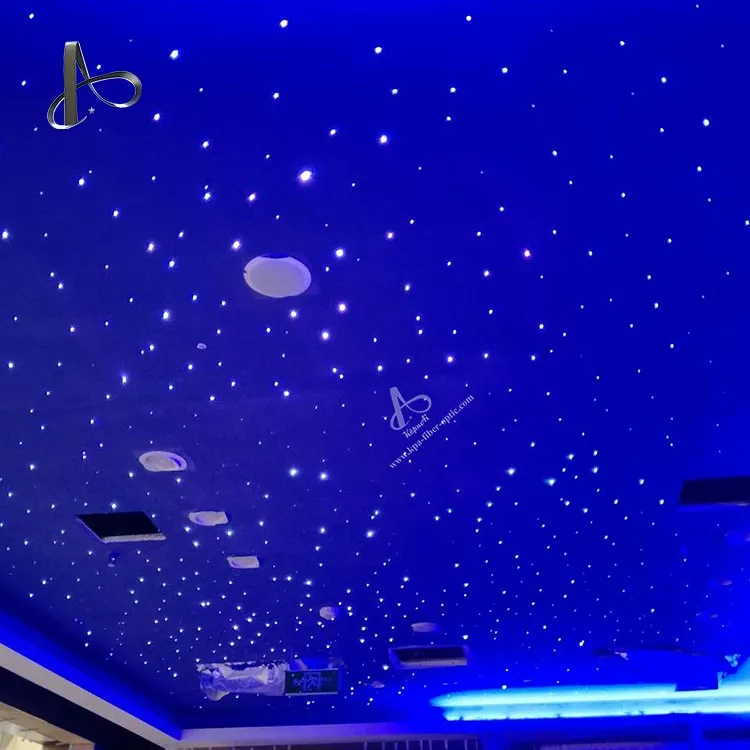 Twinkle Led Fiber Optic Star Ceiling Light 27w Light Engine Starry