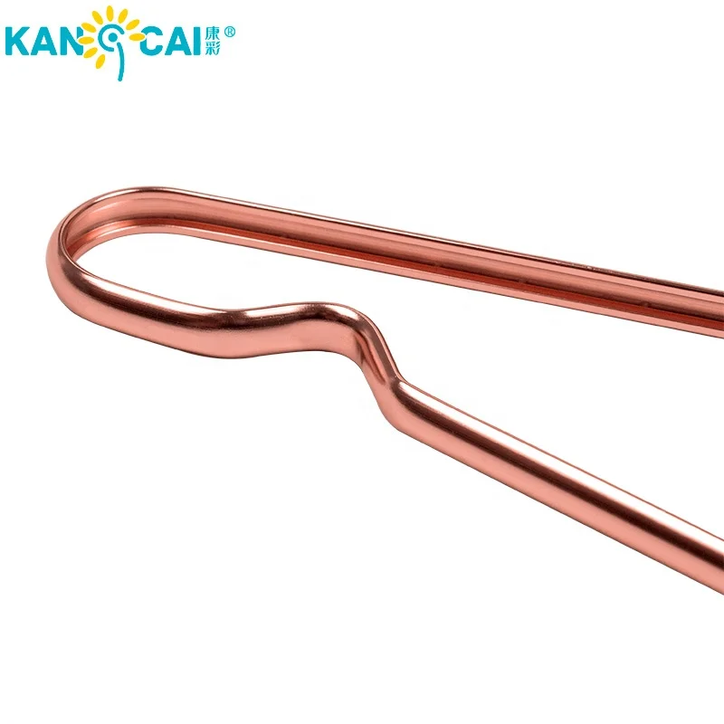 
Luxury Rose Gold Metal Coat Hanger for Velvet Skirt 