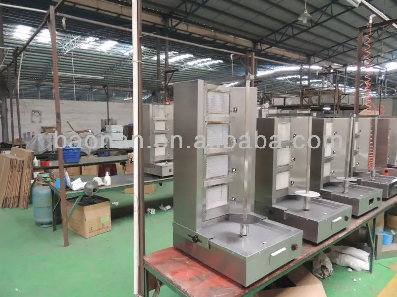 Commercial Gas Shawarma Machine/Doner Kebab Machine BN-RG01