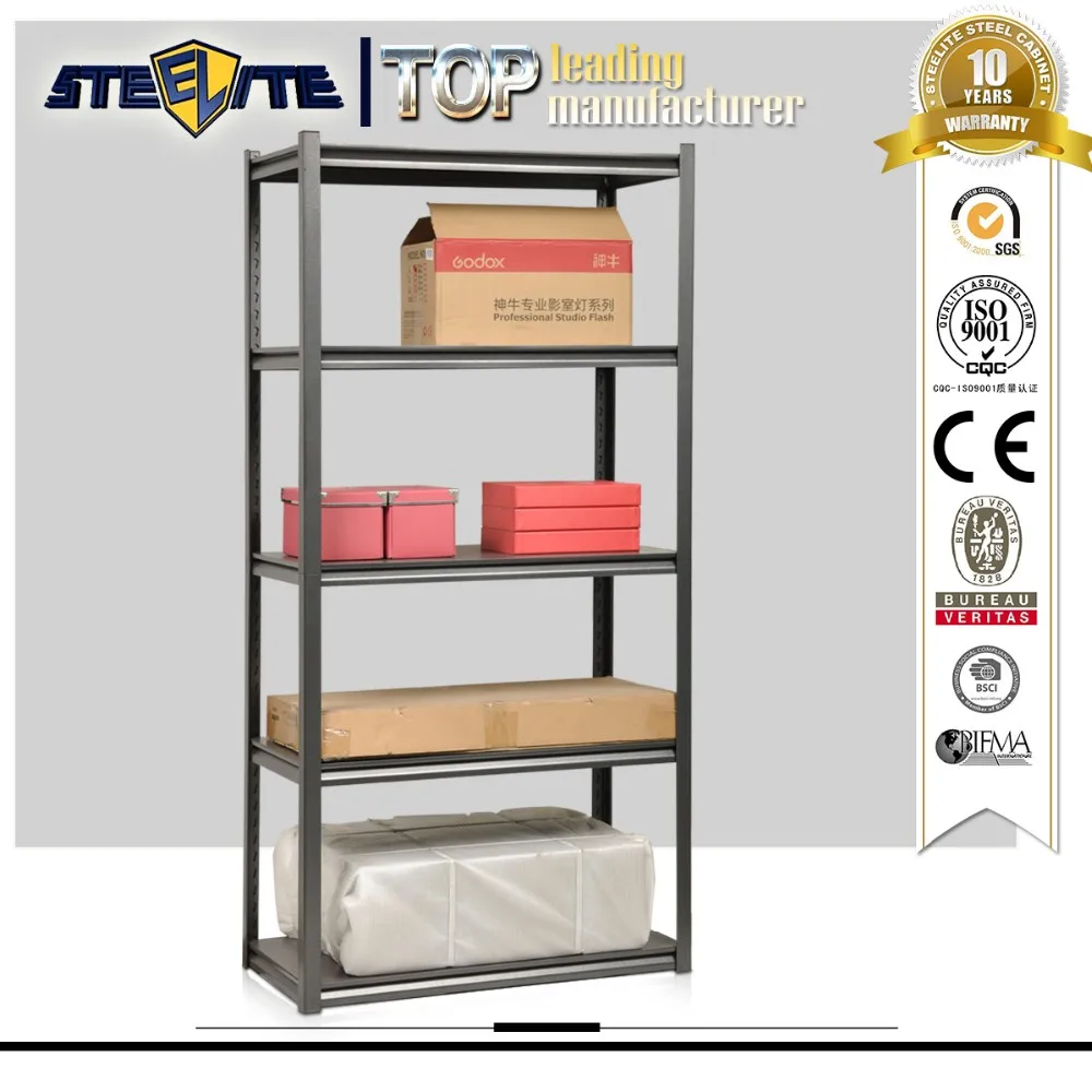 Metallic 5 Layers Light Duty Nut And Bolt Rack Storage Shelf And Rack ...