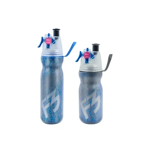 Image of Outdoor Sport Activities Water Bottle Mist Spray Cooling Drinking Bottles