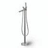 BS-23040 Wholesale single level tap shower water fall freestanding bathtub faucet