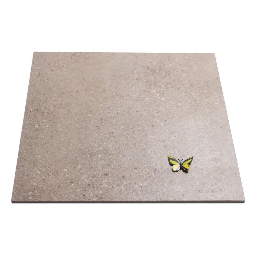 24X24 Bathroom Floor Grey Rustic Waterproof Tile Terrazzo Slabs