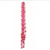 Wholesale Red Colourful Plastic Heart Shaped Beads String For Christmas Decoration