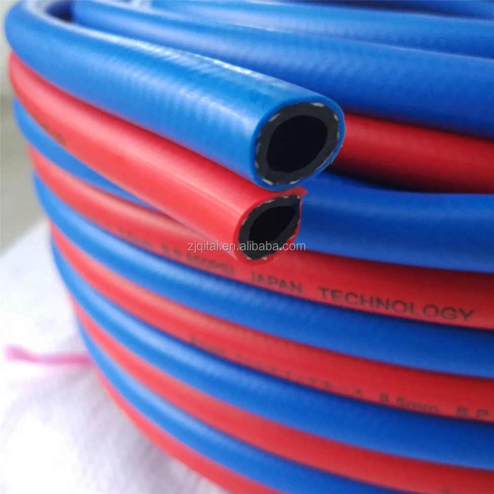 High Quality Flexible PVC & Rubber Twin Welding Hoses for Oxygen ...