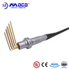 Custom Cable 1F 14 pin M14 connector elbow contact female receptacle and male plug cable assembly for navigation equipment & car