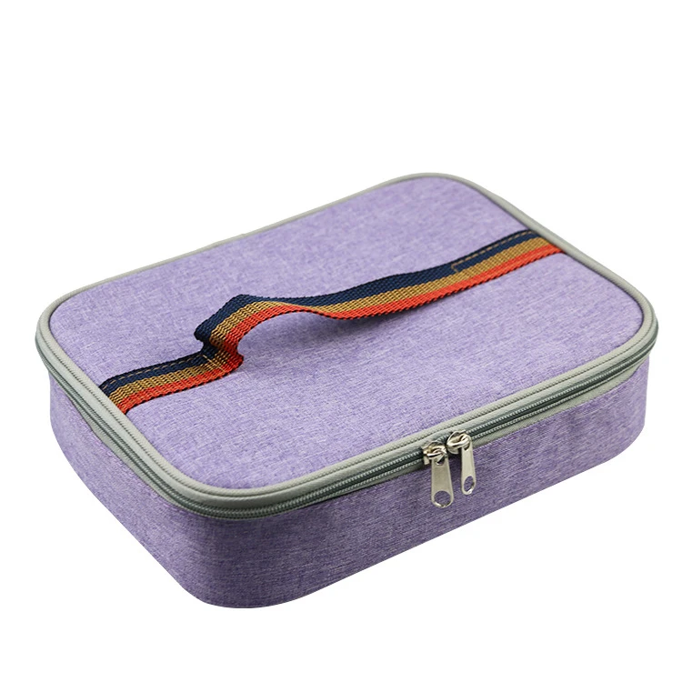 flat insulated lunch box