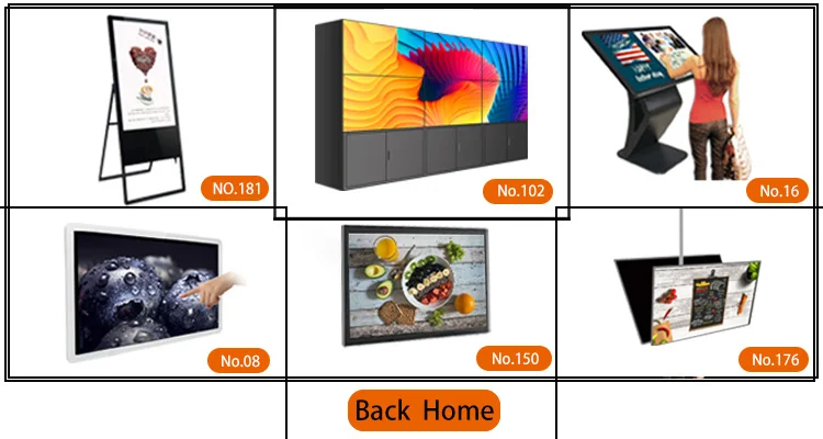 LCD digital signage advertising player