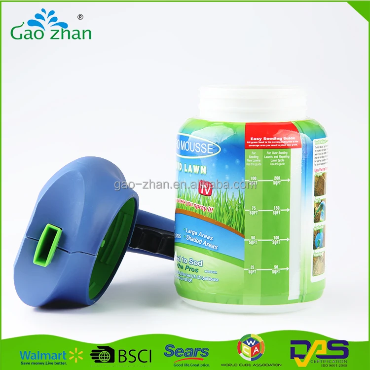 Casa barata Sistema Hidro Siembra Semillas de Césped de Plástico de