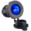DC 12V auto marine power socket with blue LED light