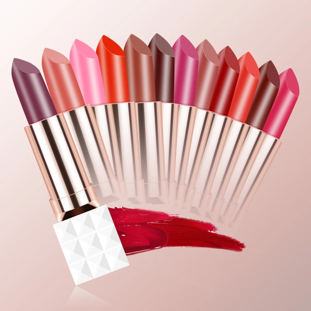 

Wholesales Bullet design fashion color lipstick lipstick matte gel lipstick